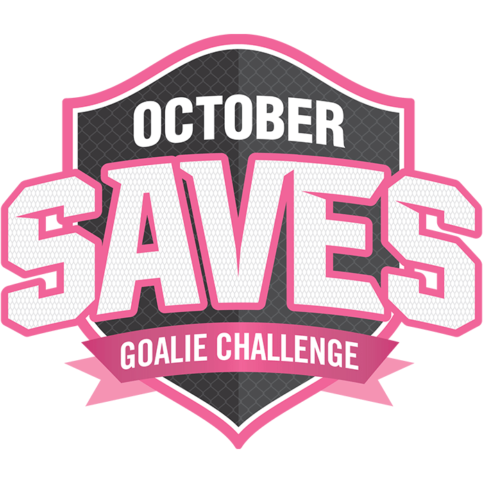October Saves Goalie Challenge logo
